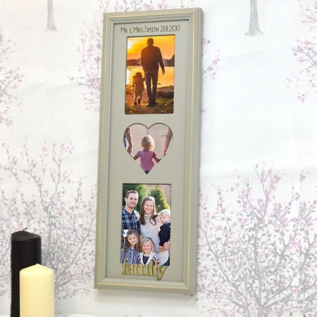 Family Personalised Photo Frame Gift