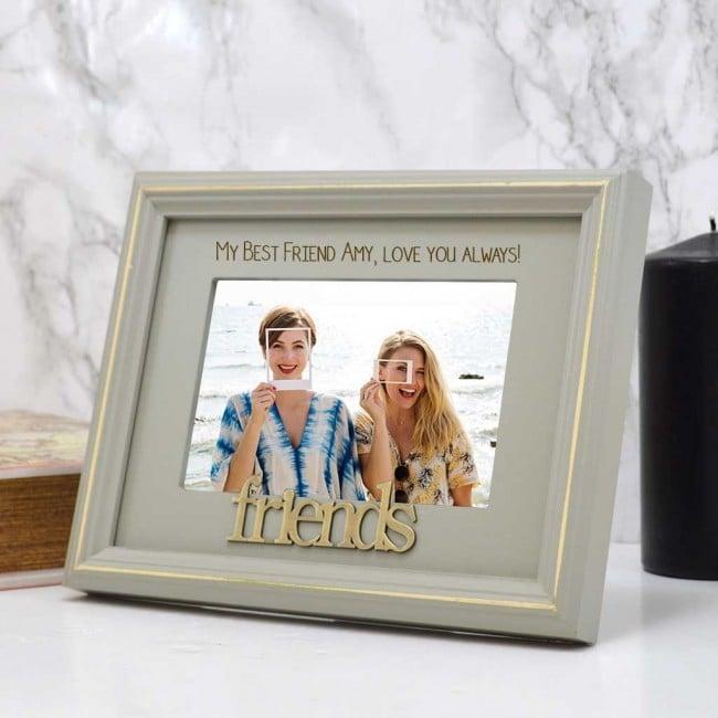 Personalised Friends Gift Photo Frame