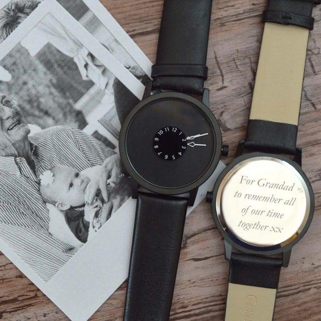 Personalised Wrist Watch Inside Out Design