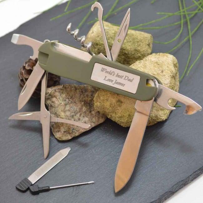 Personalised Multi Tool Gift For Dad