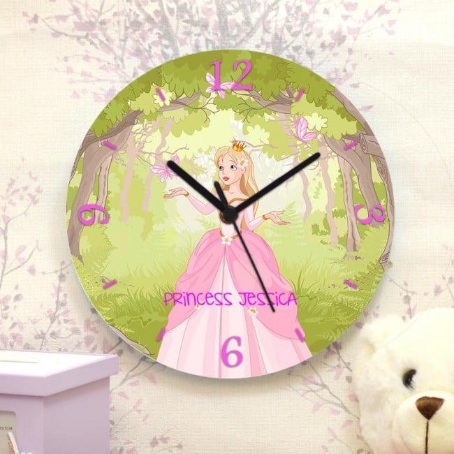 Personalised Princess Wall Clock