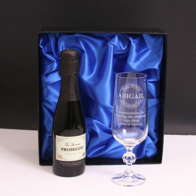 Personalised Mini Prosecco Gift Set