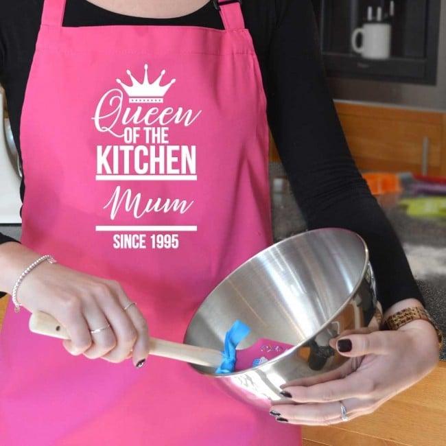 Queen Of The Kitchen Personalised Apron