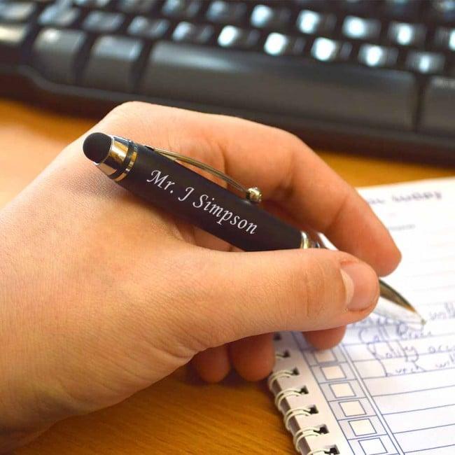 Multifunctional Personalised Pen Torch And Stylus