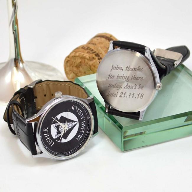 Personalised Wrist Watch For The Usher Gifts