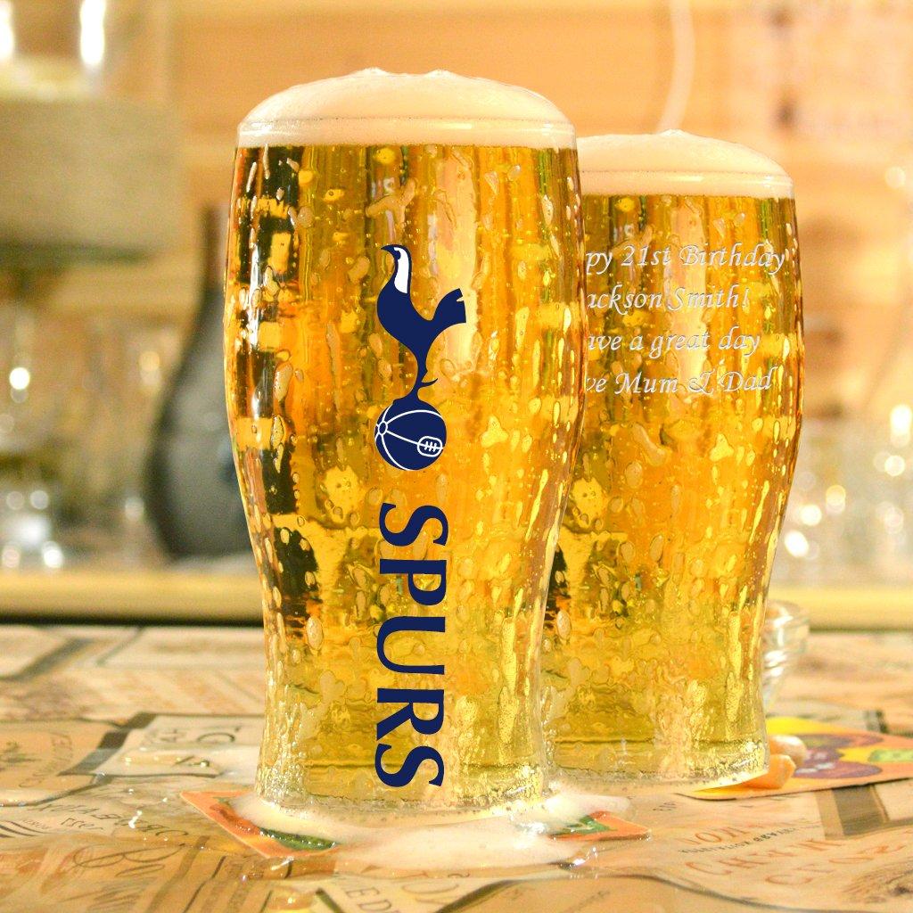 Personalised Tottenham Pint Glass Gift