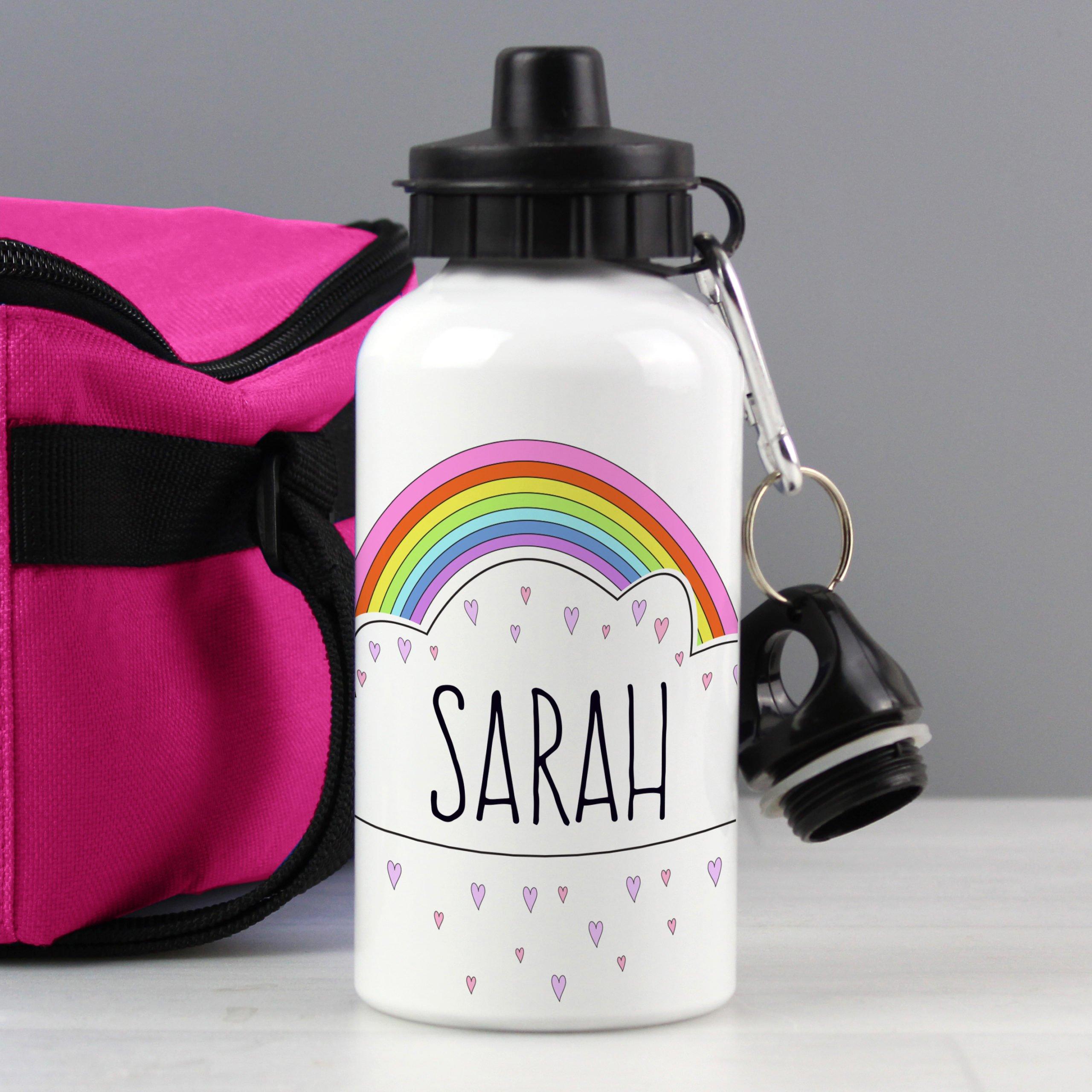 Personalised Rainbow Drinks Bottle