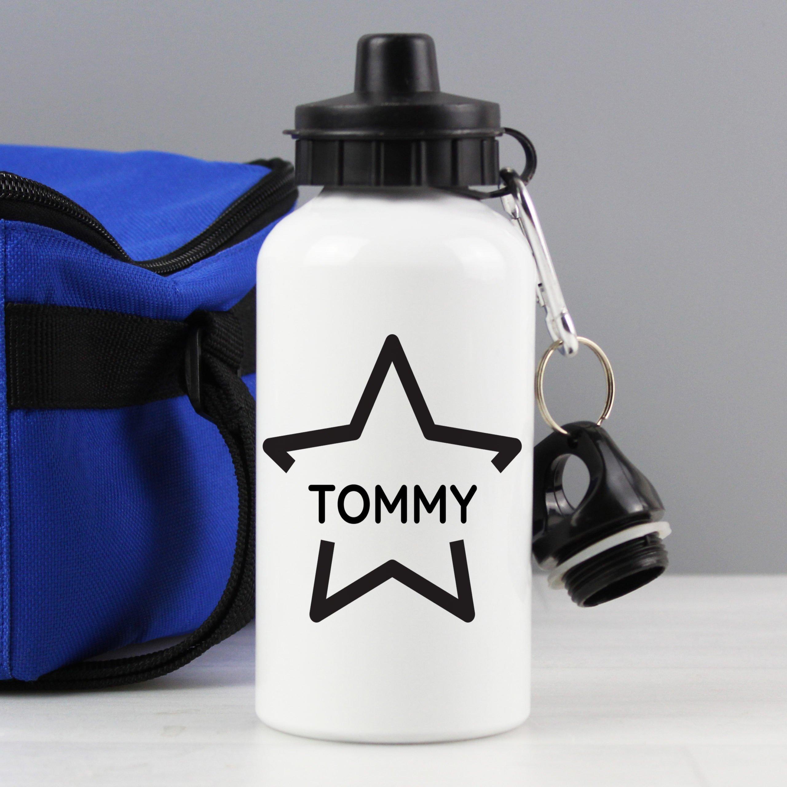 Personalised Star Drinks Bottle