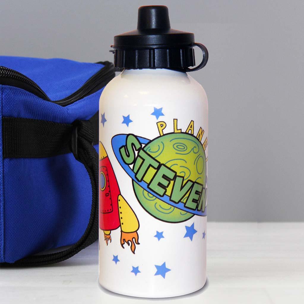 Personalised Space Drinks Bottle