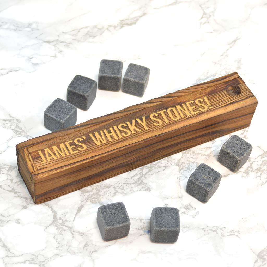 Personalised Whisky Stones Set