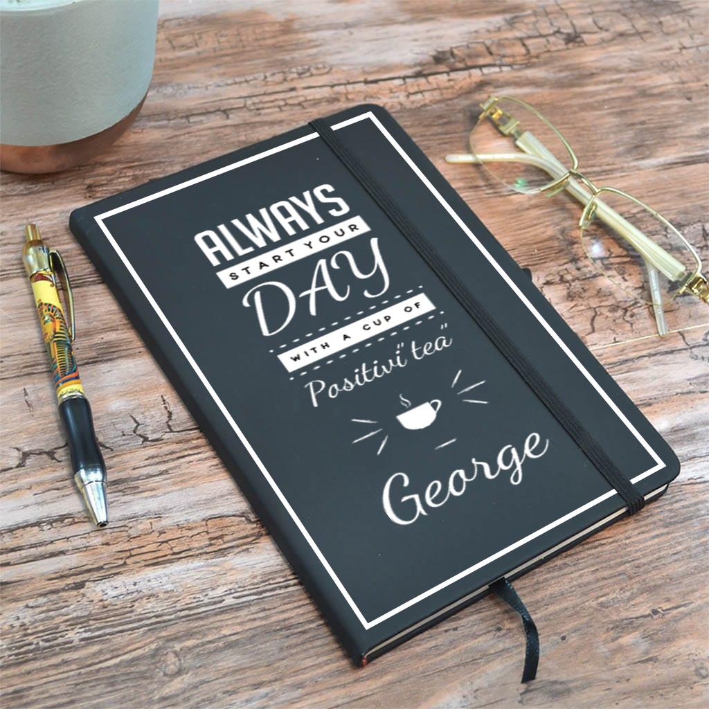 Personalised Notebook Positivity Design