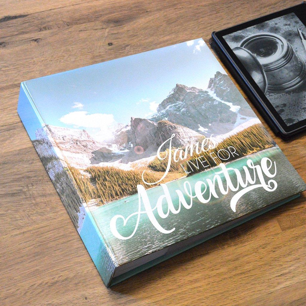 Personalised Photo Album 6x4 Adventure Design