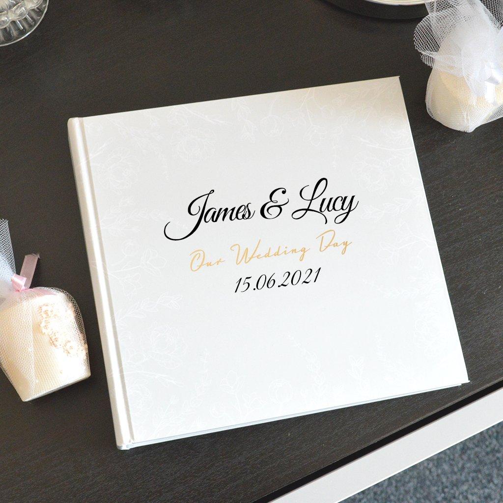 Personalised Wedding Photo Album 6 x 4