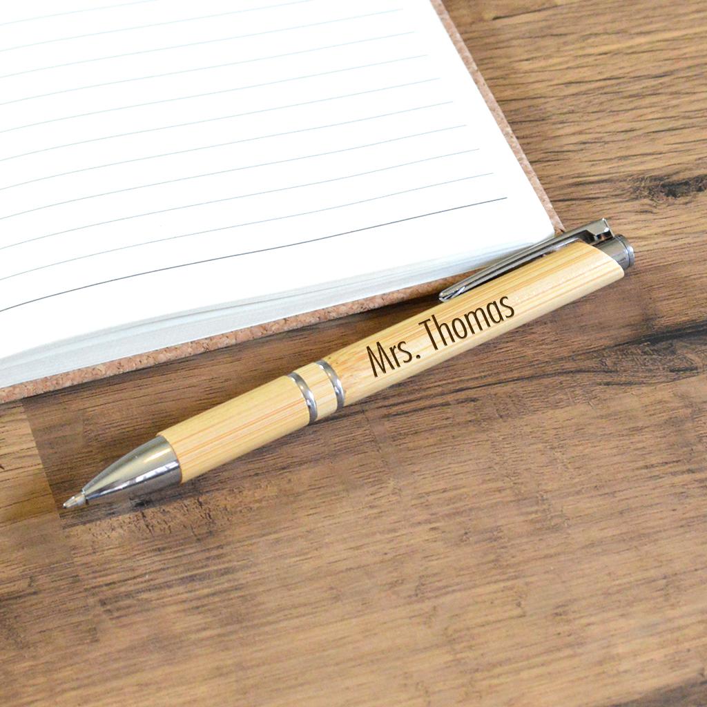 Personalised Eco-Friendly Bamboo Pen