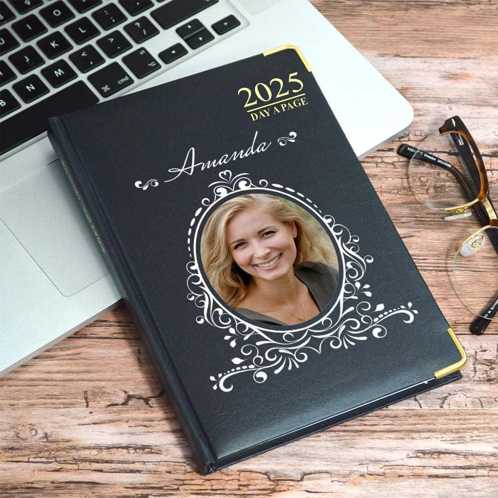 Personalised Diary 2025 With Ornate Photo Design