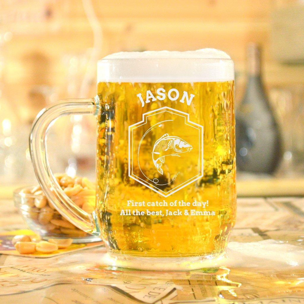 Personalised Carp Fishing Tankard