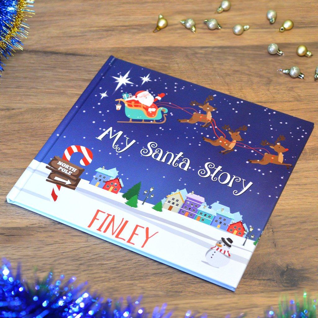 Personalised Childrens Christmas Activity Book