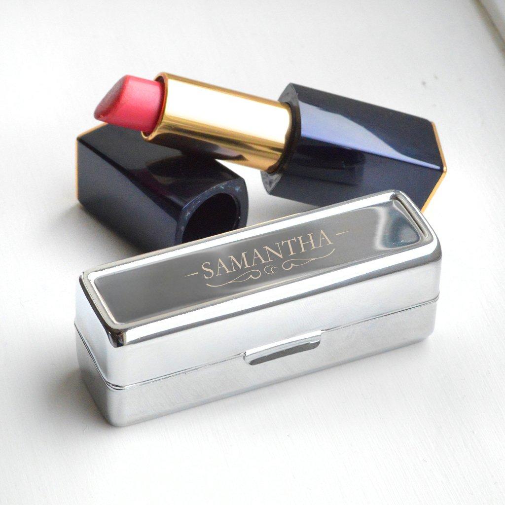 Personalised Mum Lipstick Holder with Intricate Design