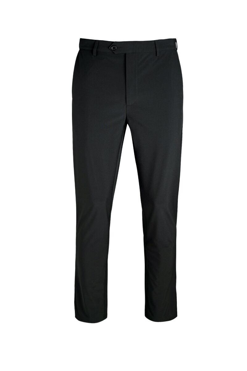 Mens Technical Lightweight Showerproof Golf Trousers Black Long 38"