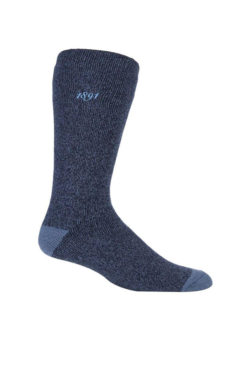 Mens Heat Holder Winter Thermal Golf Socks Navy UK 6-11