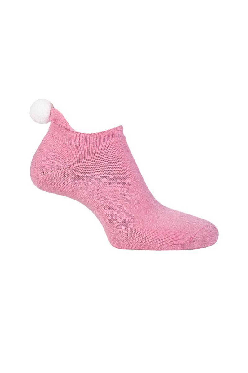 Ladies Fashion Secret Golf Socks with Pompom Candy UK 4-8