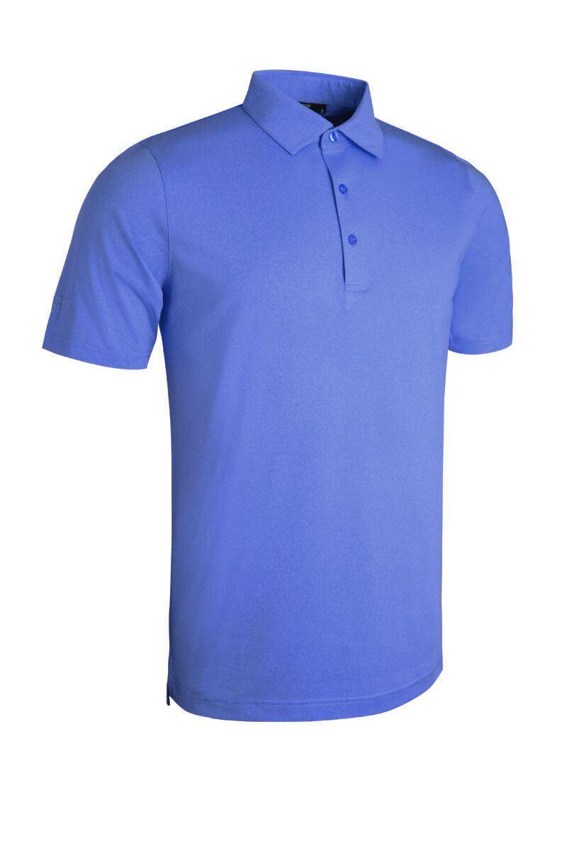 Mens Tailored Collar Performance Golf Shirt Tahiti Marl L