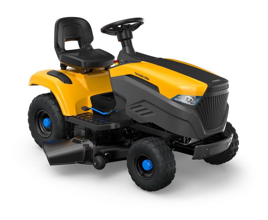 Stiga Tornado 398e Battery Powered Side-Discharge Lawn Tractor