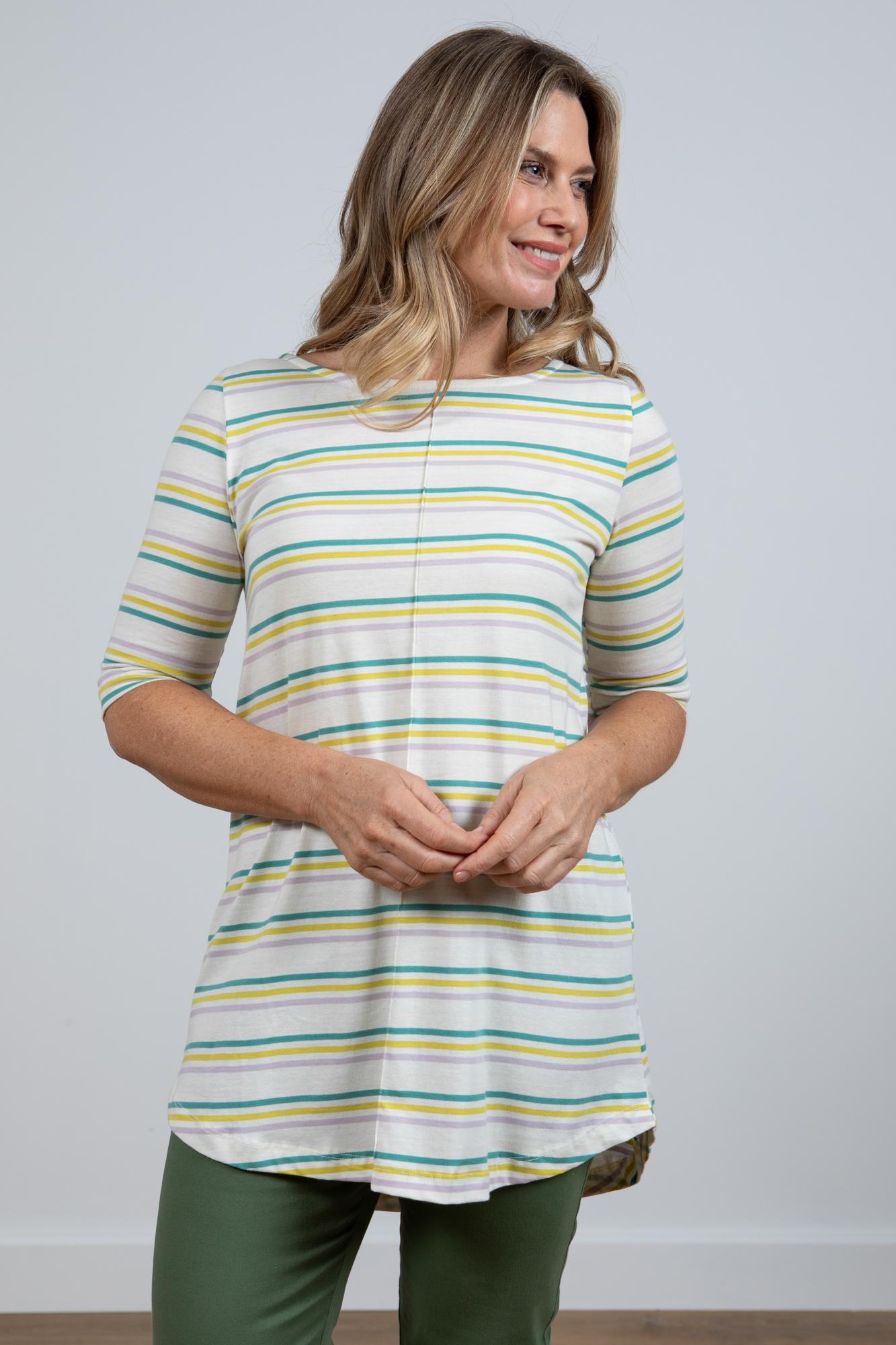 Lily & Me Beach Tunic Colour Stripe