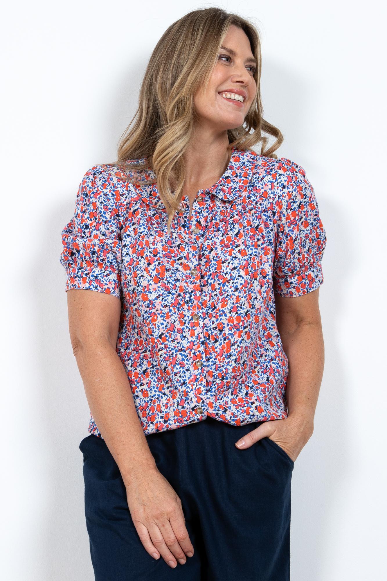 Lily & Me Lily Top Delilah Print