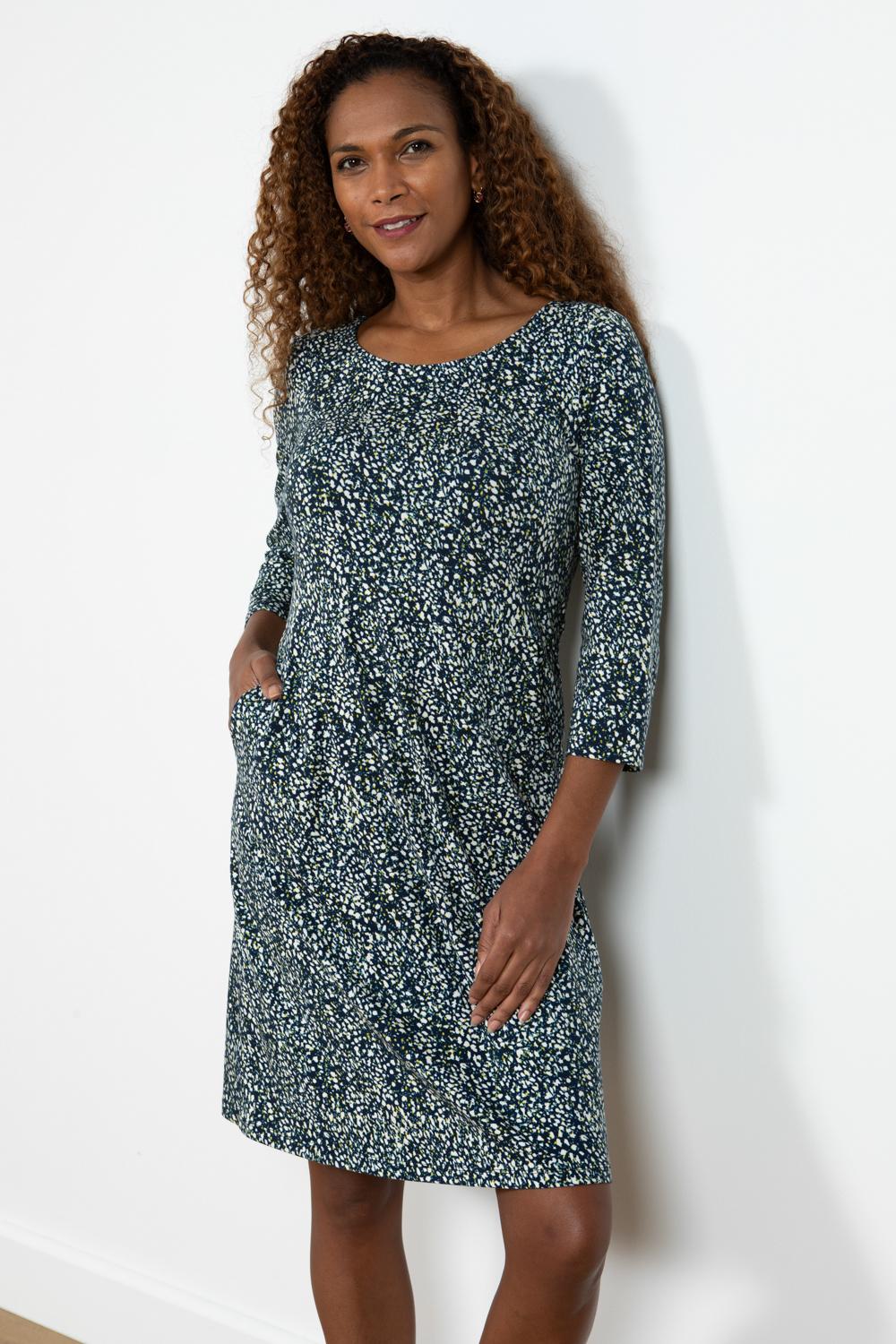 Lily & Me Uplands ¾ Sleeve Jersey Dress