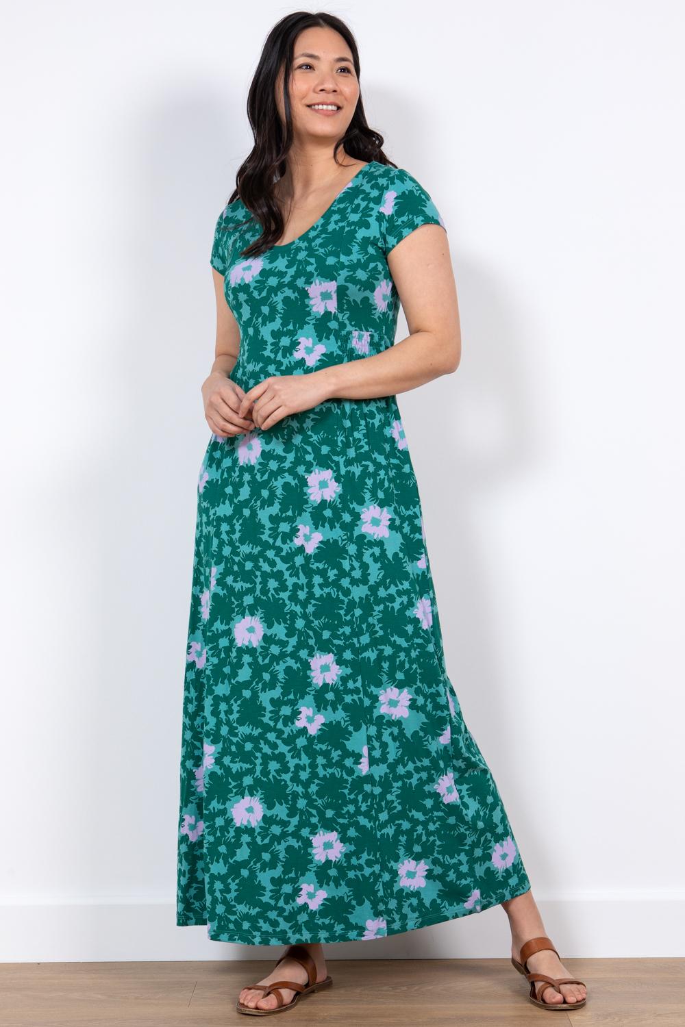 Lily & Me Penelope Maxi Dress Abstract Blossom