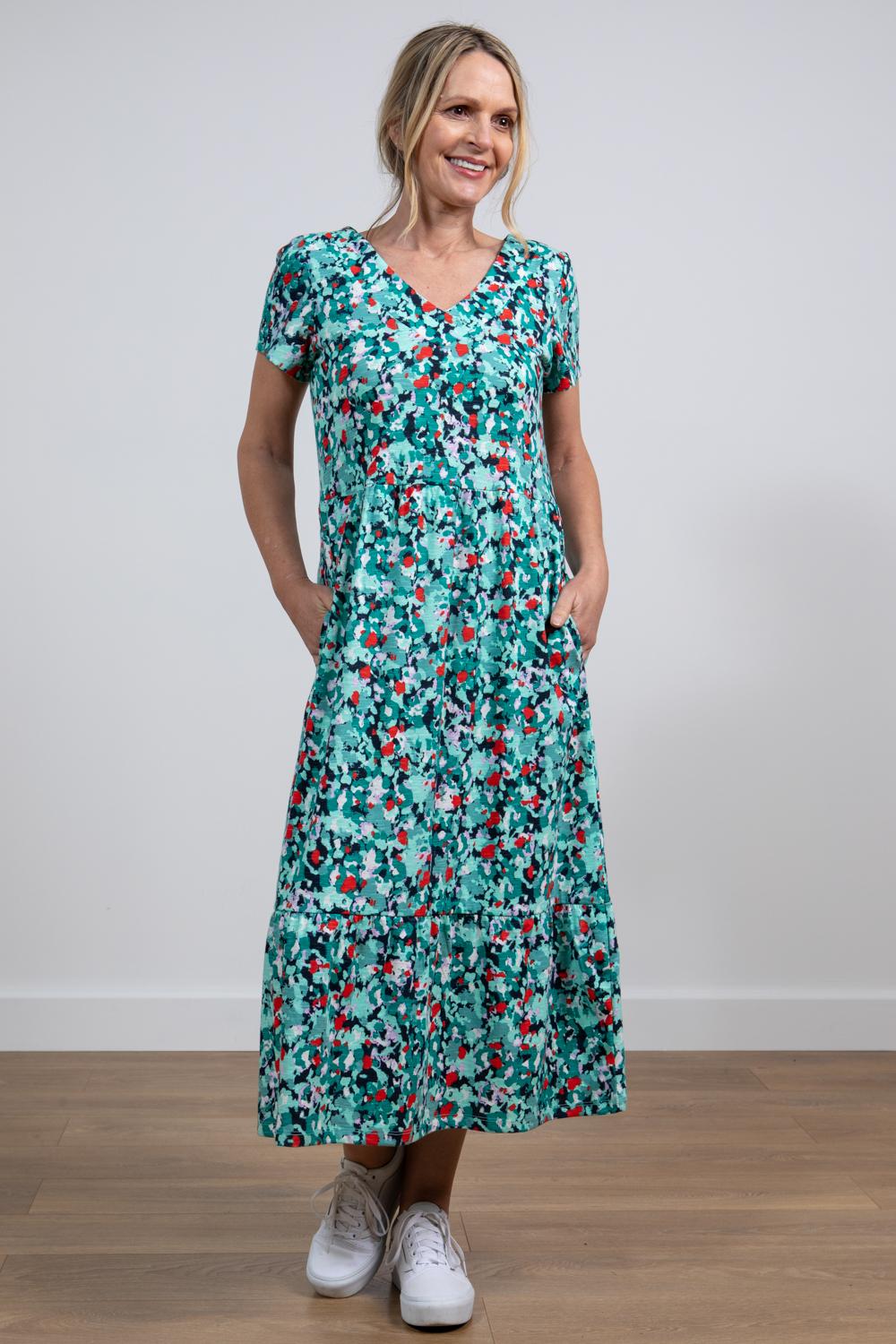 Lily & Me Spring Midi Dress Frieda