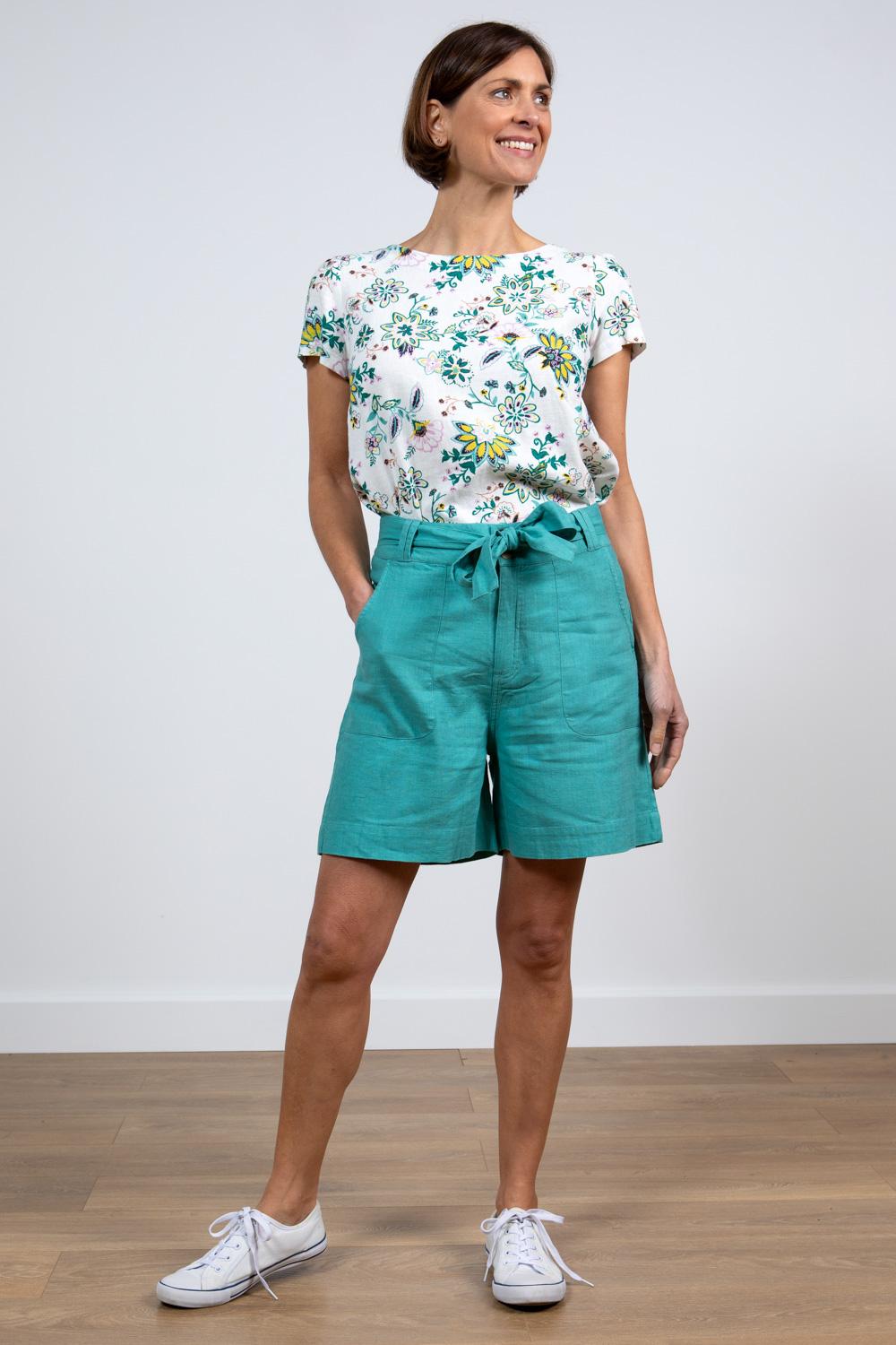 Lily & Me Naomi Linen Shorts