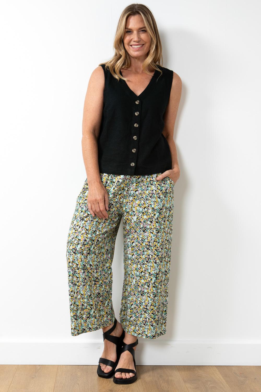 Lily & Me Drift Trouser Delilah Print