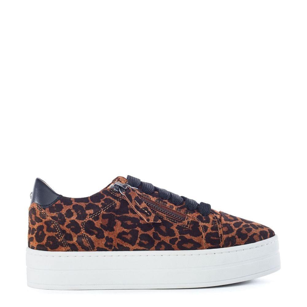 Moda In Pelle Abbiy Leopard Leather 37 Size: UK 4 / EU 37