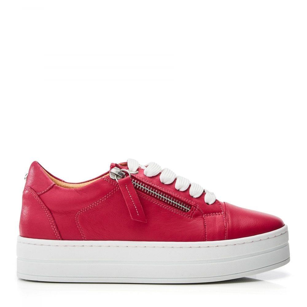 Moda In Pelle Abbiy Raspberry Leather 37 Size: EU 37 / UK 4