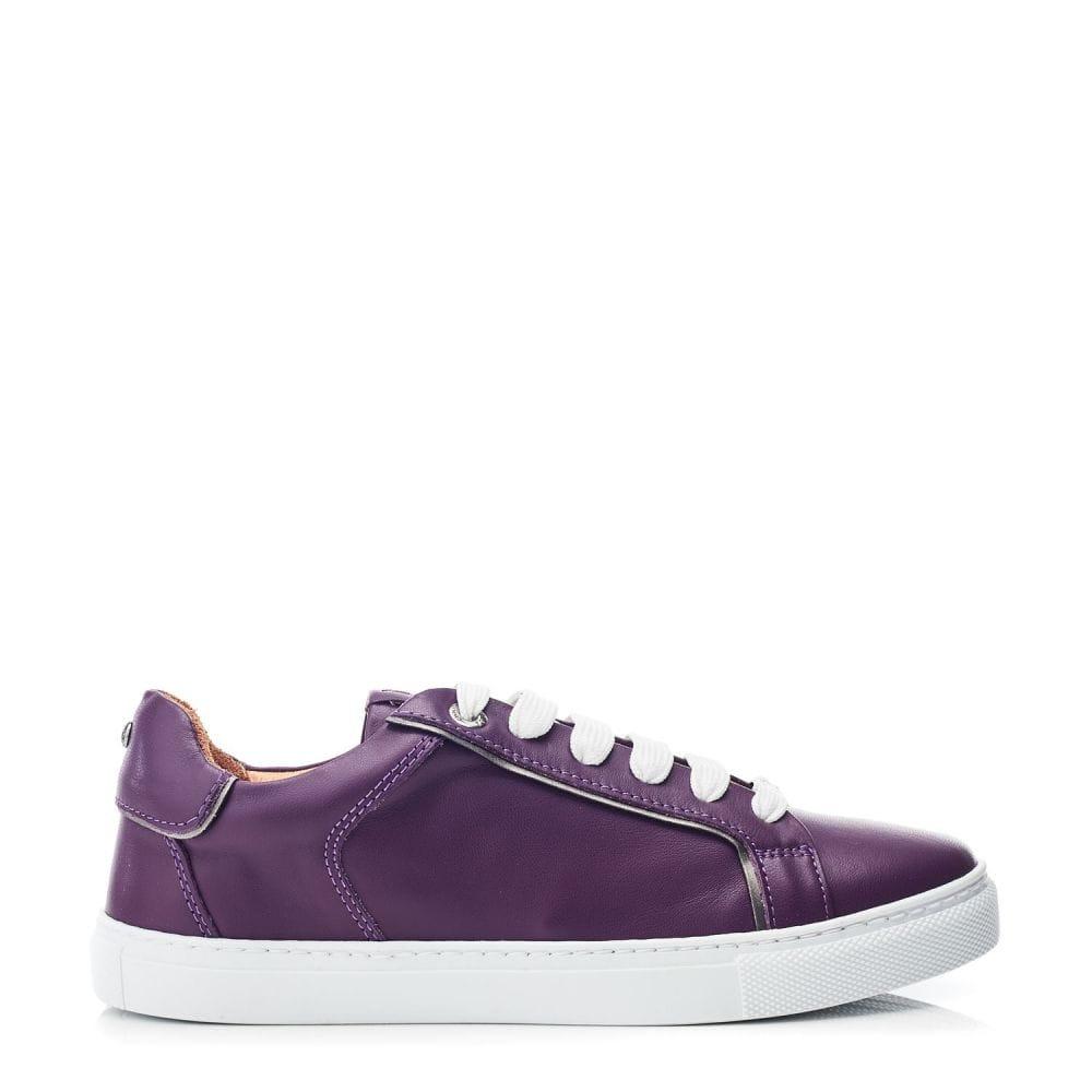 Moda In Pelle Ales Purple Leather 38 Size: UK 5 / EU 38