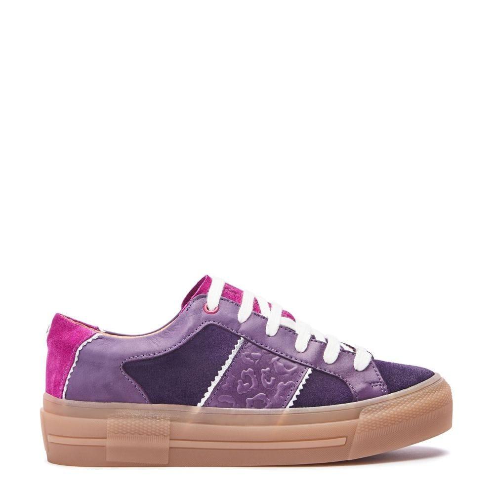 Moda In Pelle Amande Purple Suede 41 Size: UK 8 / EU 41