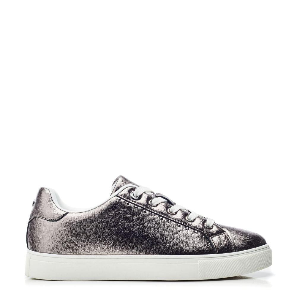 Moda In Pelle Amaya Pewter Porvair 36 Size: EU 36 / UK 3