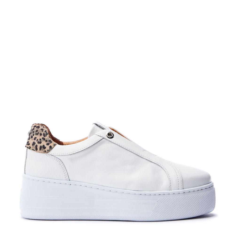 Moda In Pelle Aneeba White Leather 37 Size: UK 4 / EU 37