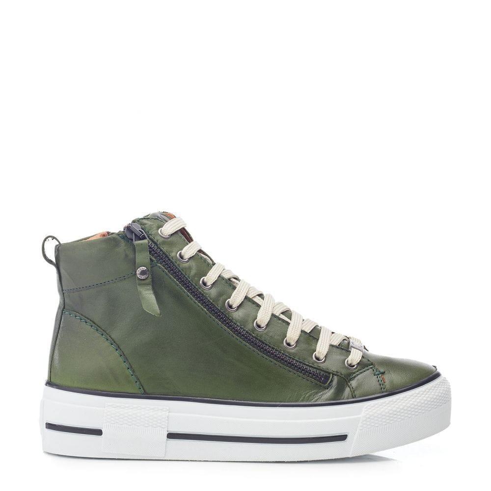 Moda In Pelle Annaken Green Leather 41 Size: UK 8 / EU 41