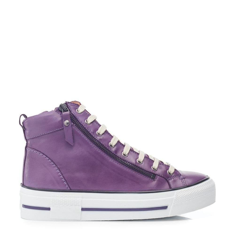 Moda In Pelle Annaken Purple Leather 41 Size: UK 8 / EU 41