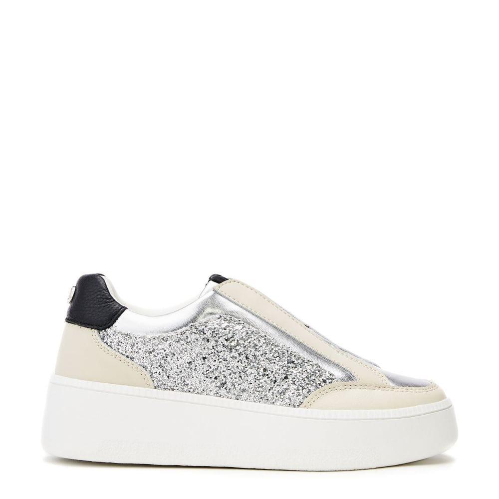 Moda In Pelle Belda Silver Porvair 39 Size: UK 6 / EU 39