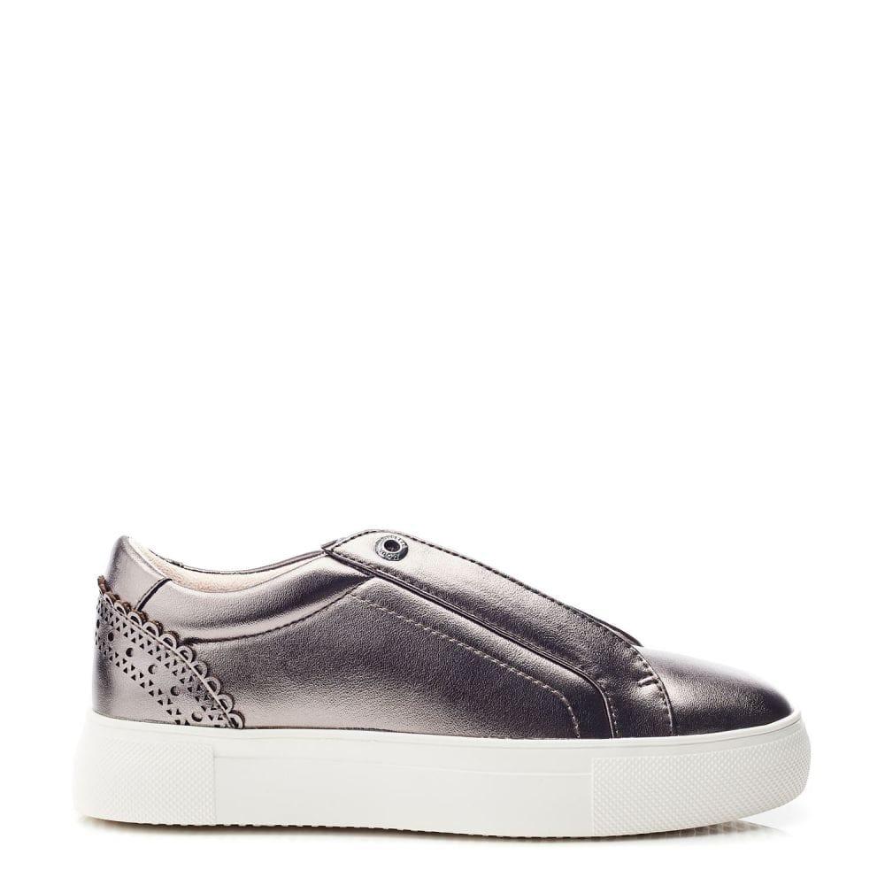 Moda In Pelle Breil Pewter Porvair 36 Size: UK 3 / EU 36