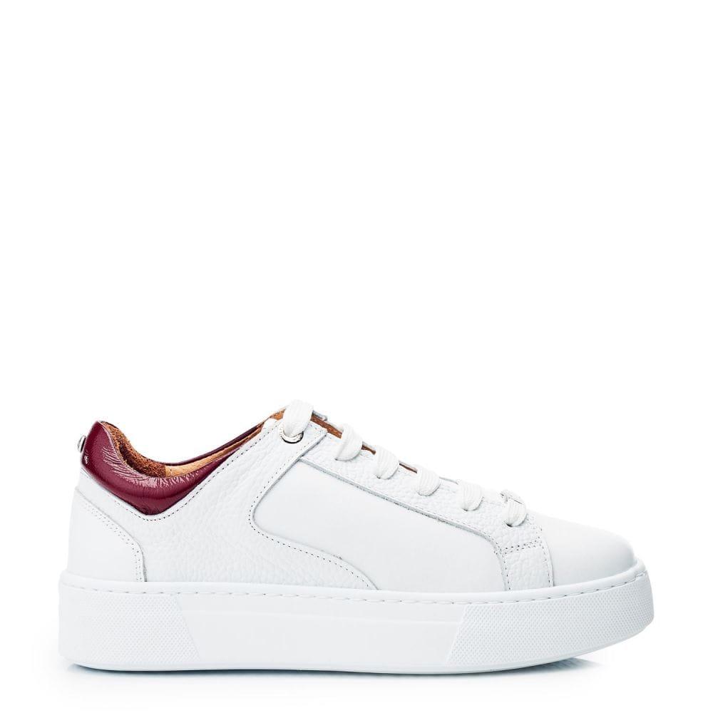 Moda In Pelle Brienau White Leather 38 Size: UK 5 / EU 38