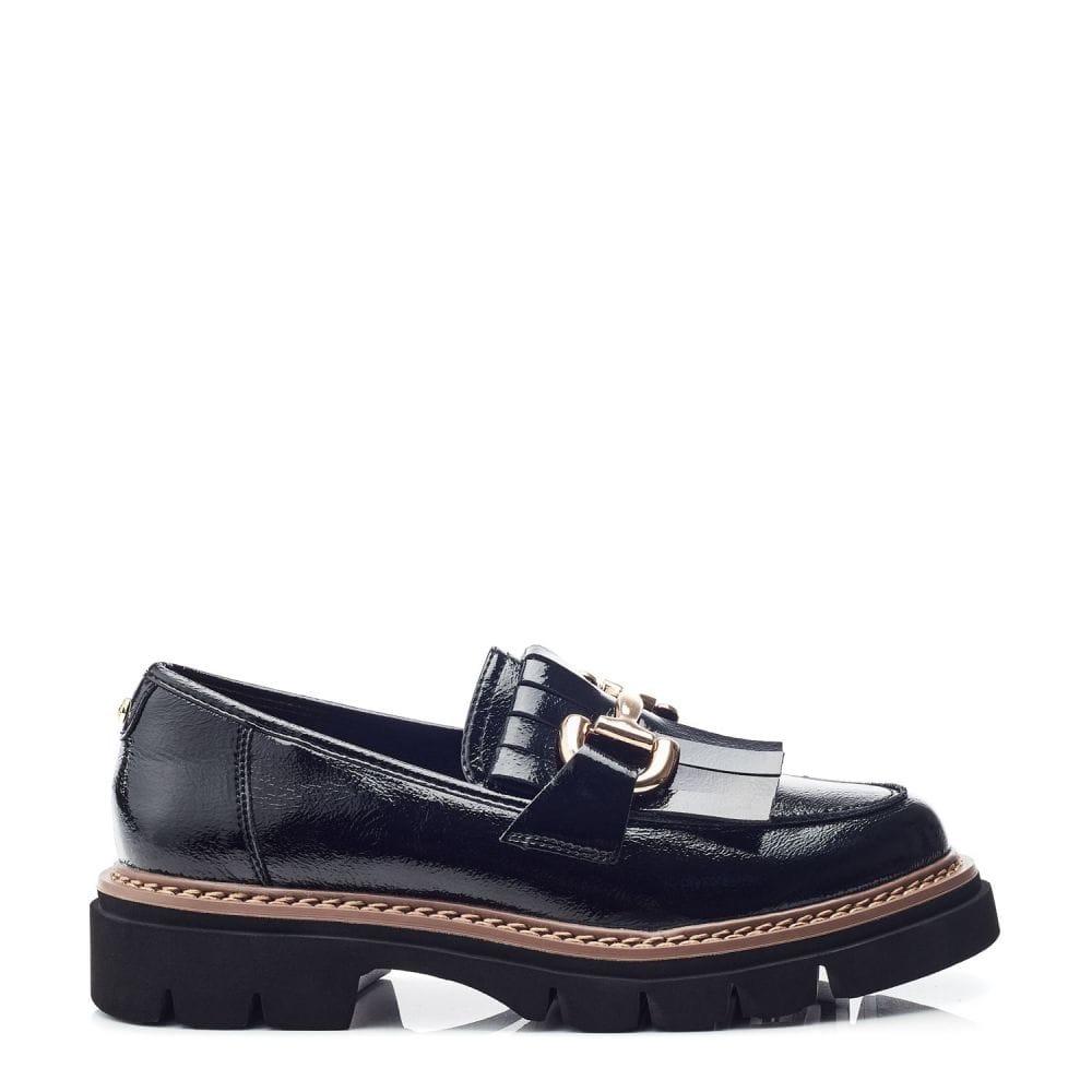 Moda In Pelle Daniya Black Patent 40 Size: UK 7 / EU 40