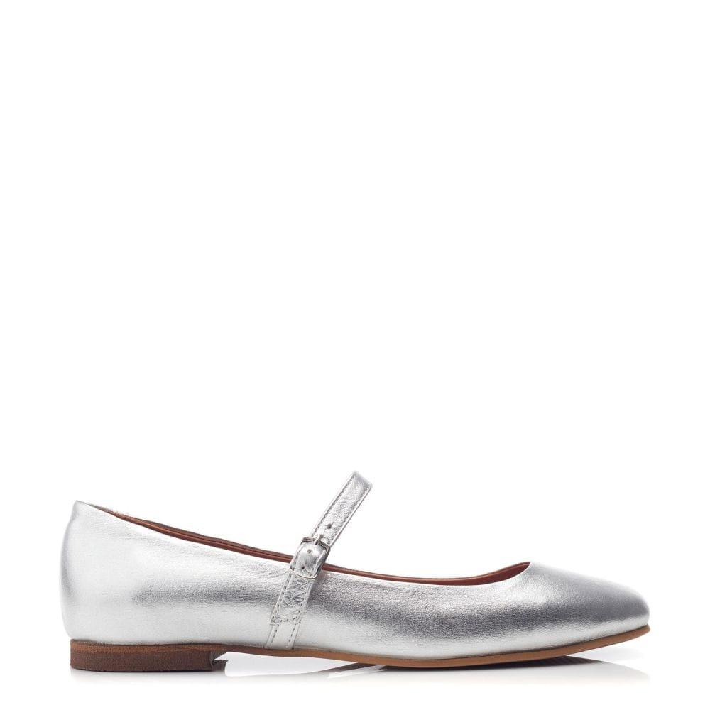 Moda In Pelle Ellysa Silver Leather 37 Size: EU 37 / UK 4