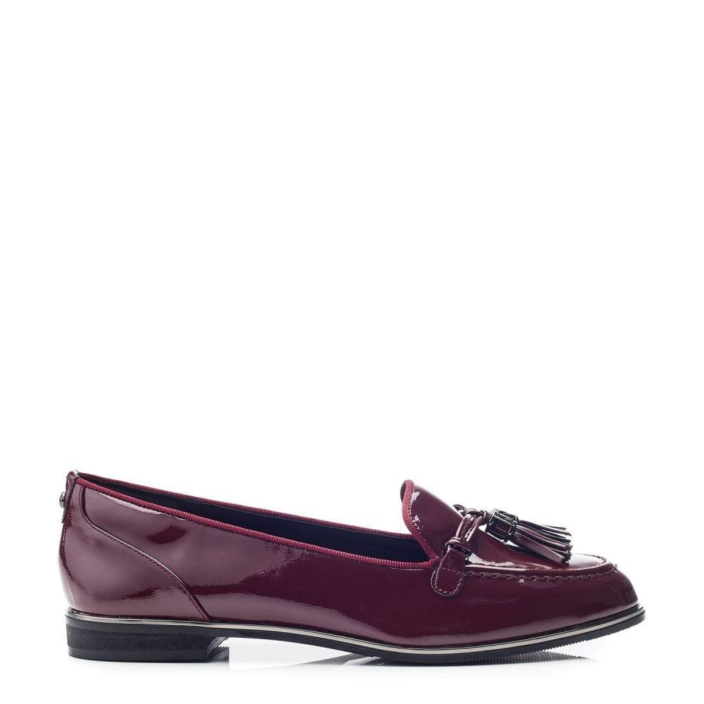 Moda In Pelle Evvaa Burgundy Patent 40 Size: UK 7 / EU 40