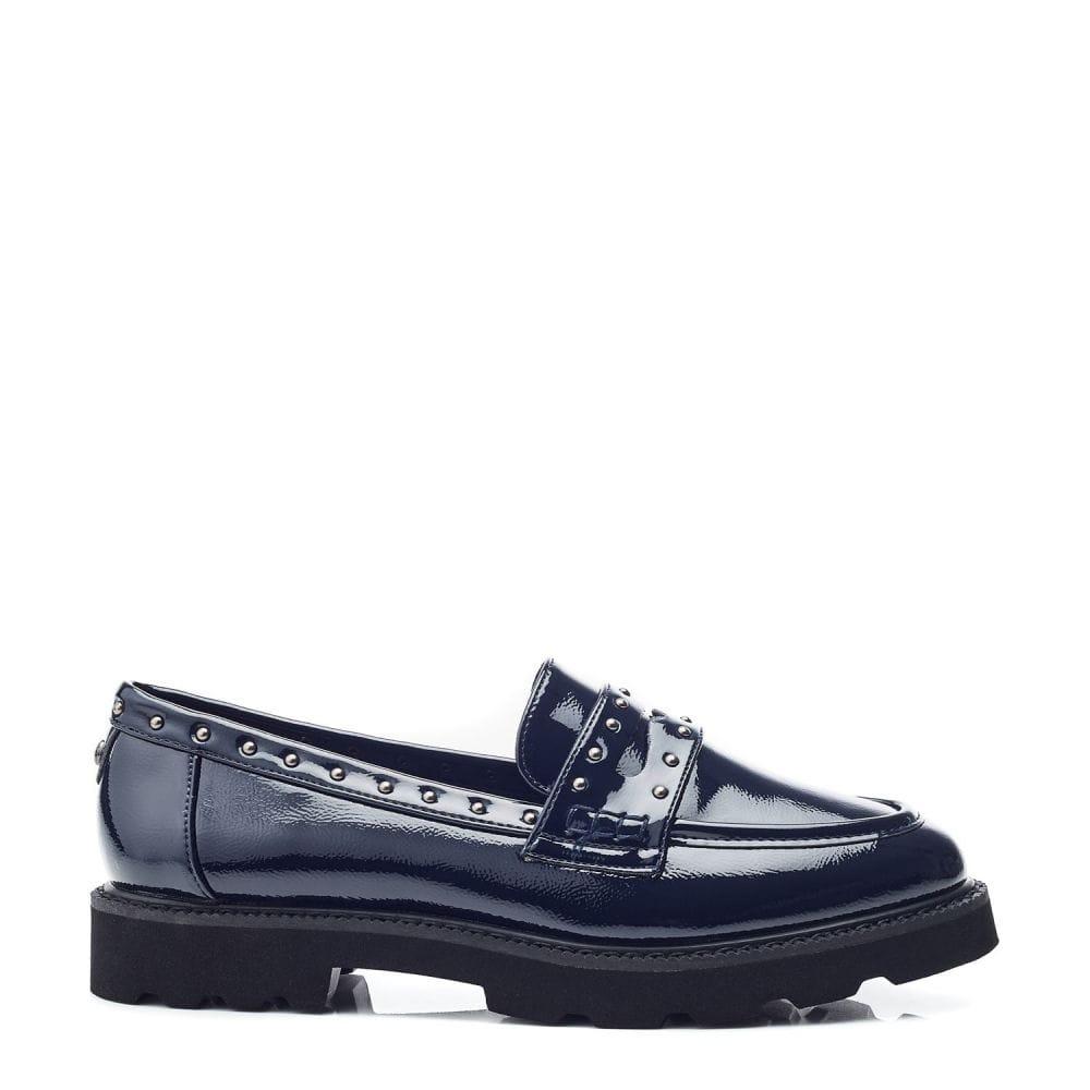 Moda In Pelle Fadwa Navy Patent 40 Size: UK 7 / EU 40