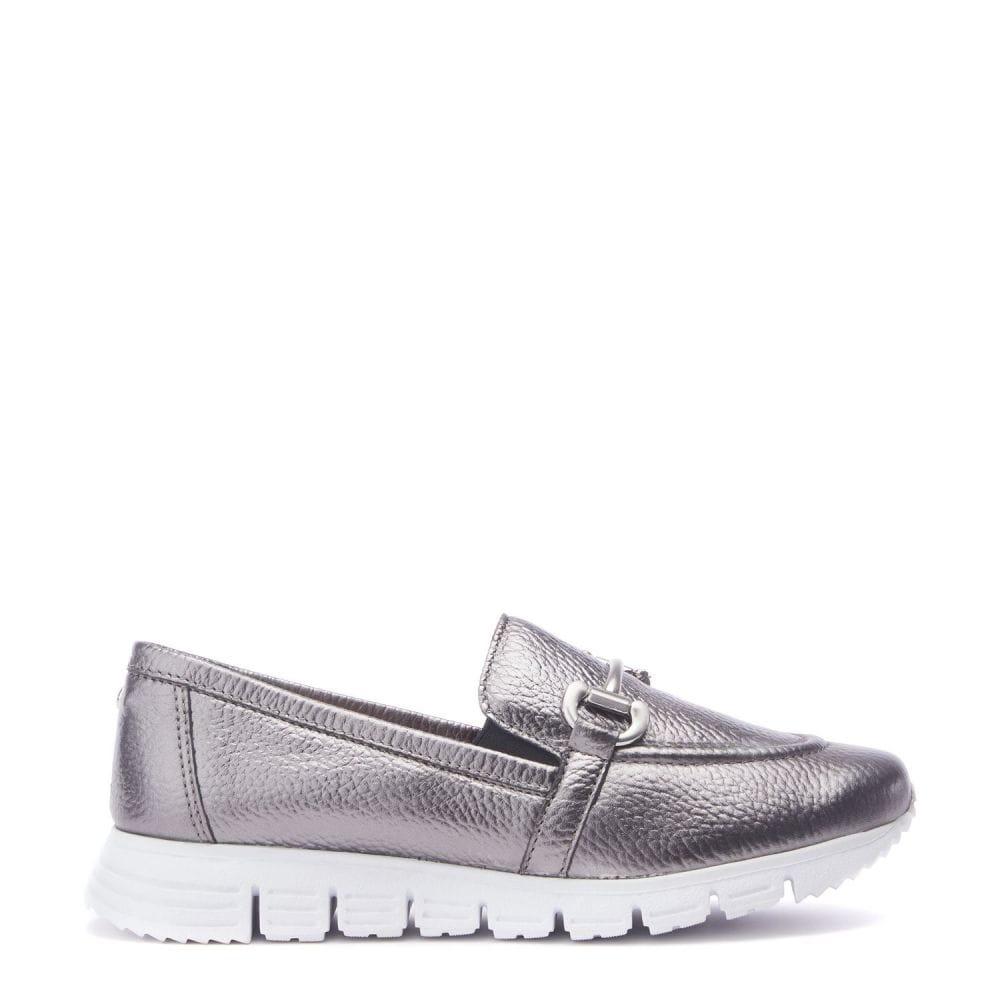 Moda In Pelle Francie Pewter Leather 40 Size: UK 7 / EU 40